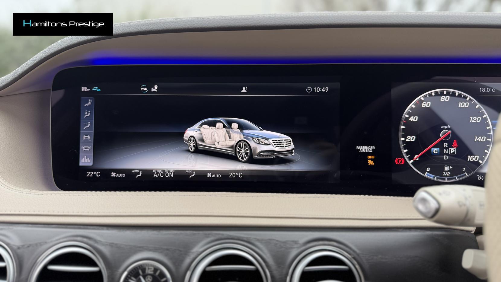 Mercedes-Benz S Class 2.9 S350Ld Grand Edition (Executive) Saloon 4dr Diesel G-Tronic+ Euro 6 (s/s) (286 ps)