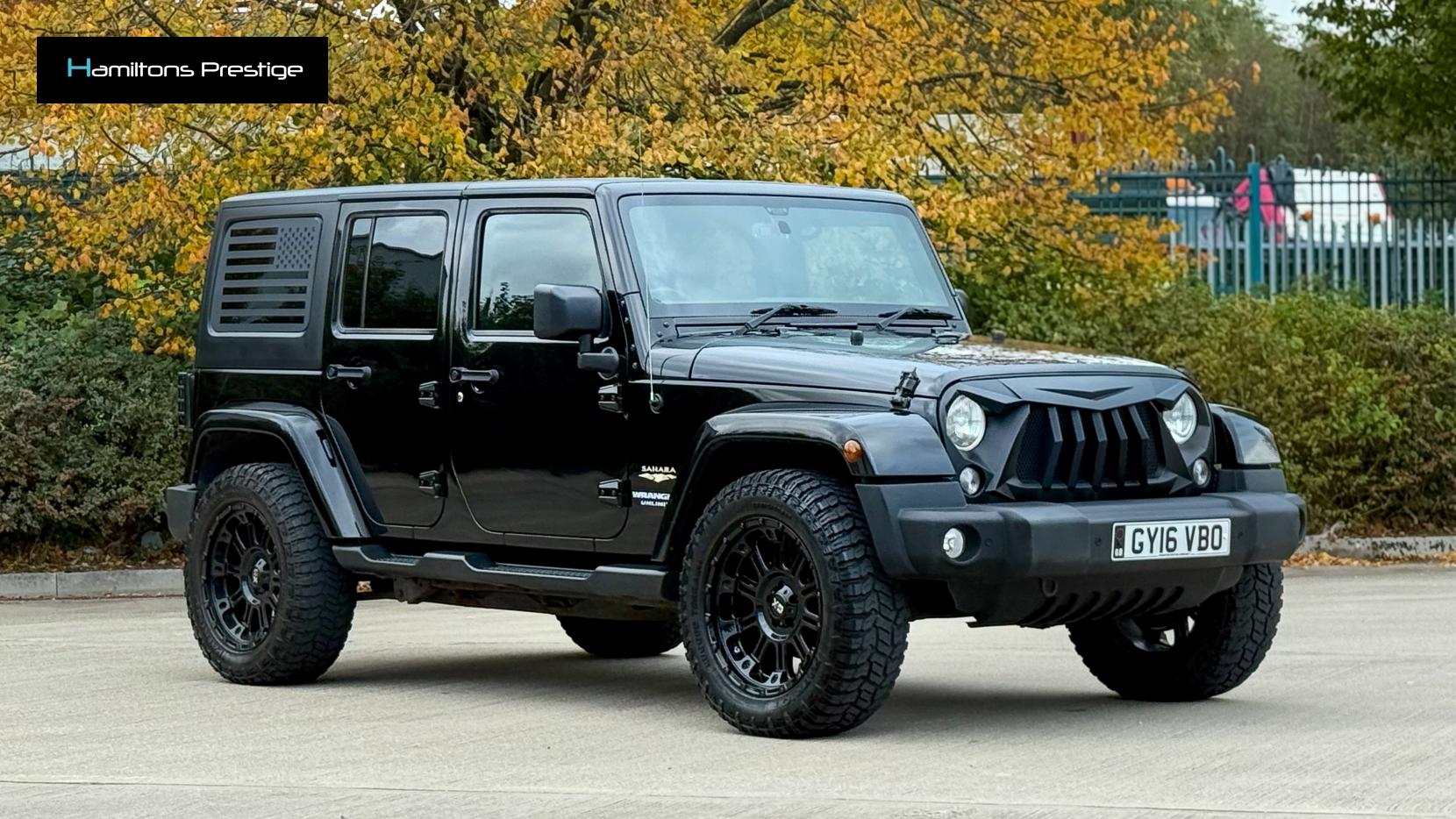 Jeep Wrangler 2.8 CRD Sahara SUV 4dr Diesel Auto 4WD Euro 5 (197 bhp)