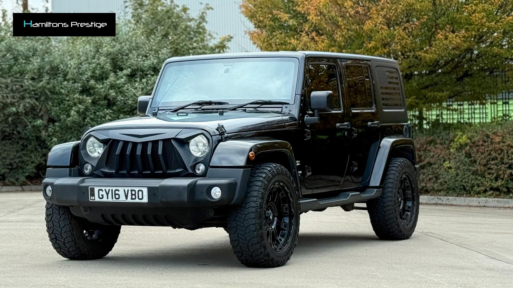 Jeep Wrangler 2.8 CRD Sahara SUV 4dr Diesel Auto 4WD Euro 5 (197 bhp)