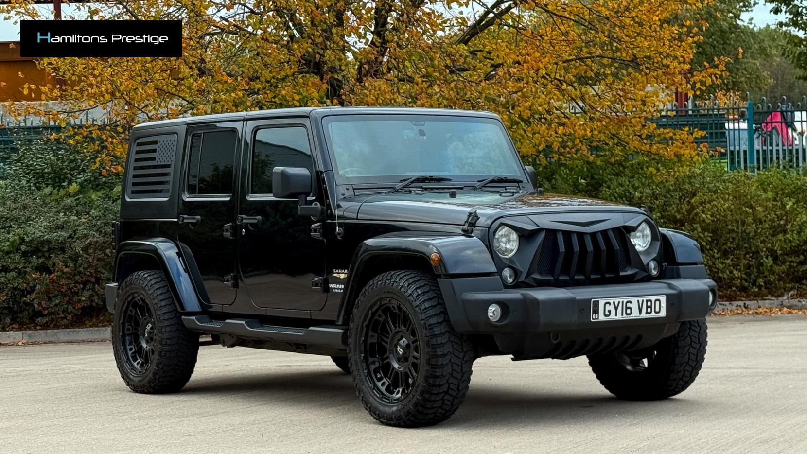 Jeep Wrangler 2.8 CRD Sahara SUV 4dr Diesel Auto 4WD Euro 5 (197 bhp)