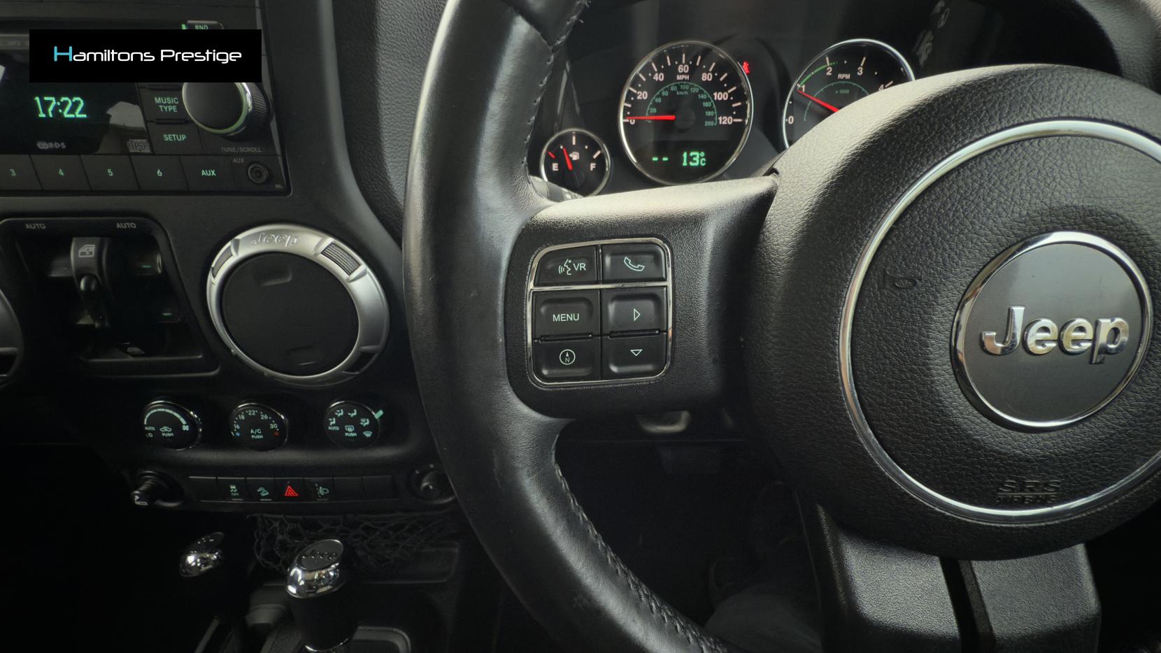 Jeep Wrangler 2.8 CRD Sahara SUV 4dr Diesel Auto 4WD Euro 5 (197 bhp)