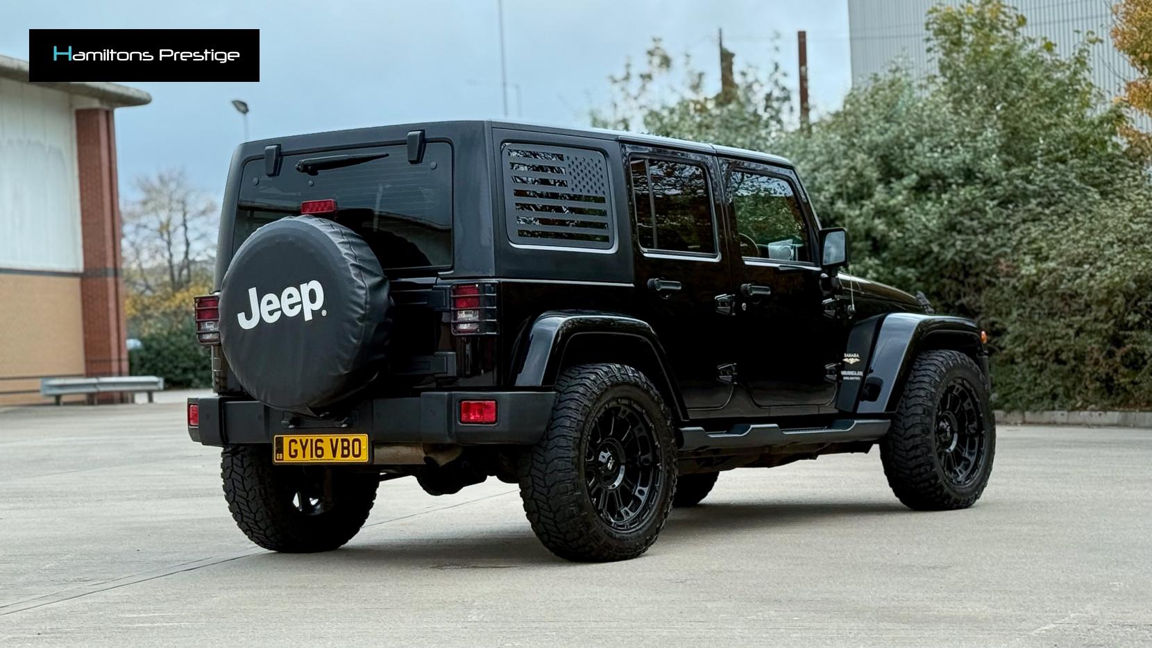 Jeep Wrangler 2.8 CRD Sahara SUV 4dr Diesel Auto 4WD Euro 5 (197 bhp)