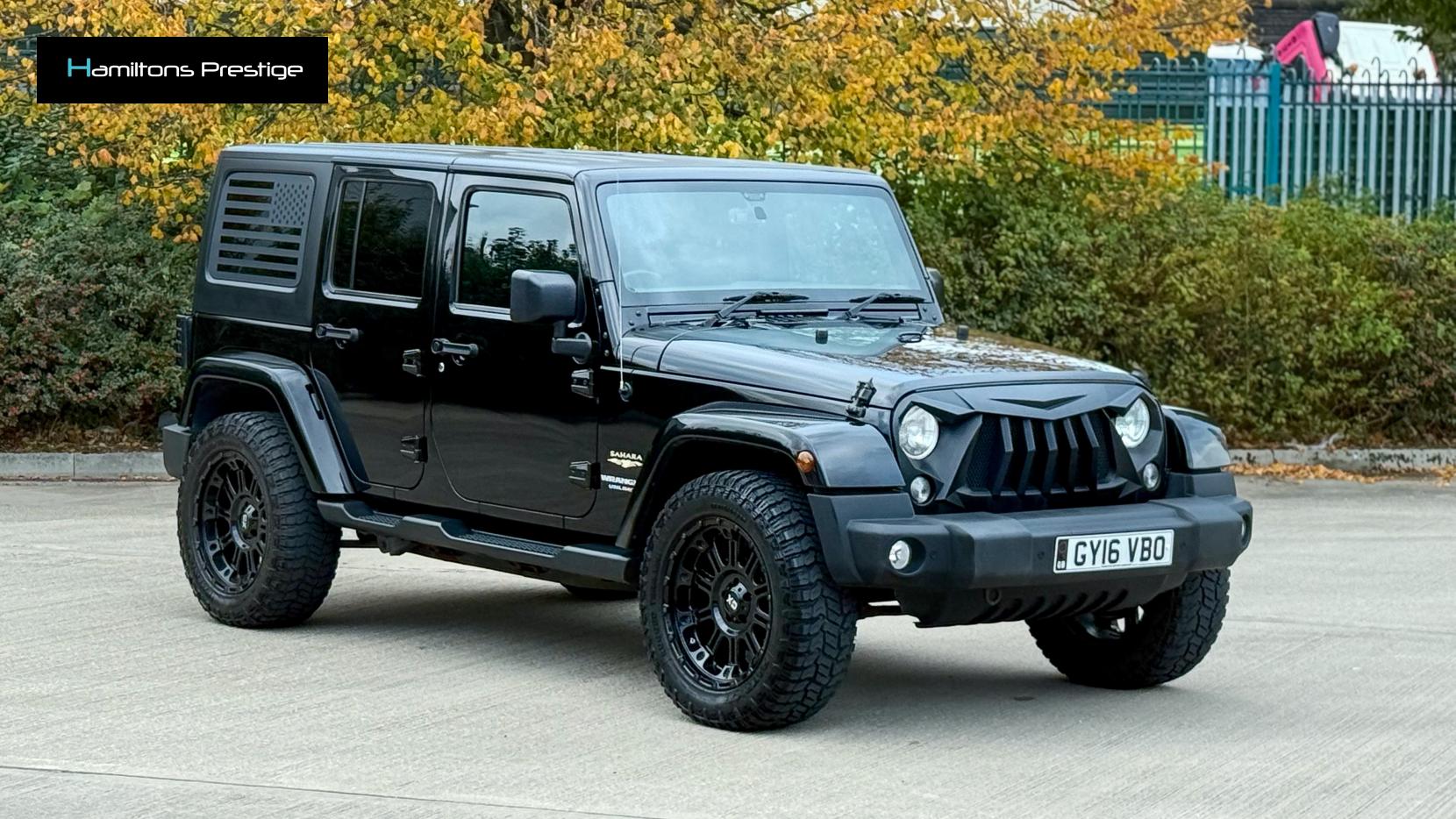 Jeep Wrangler 2.8 CRD Sahara SUV 4dr Diesel Auto 4WD Euro 5 (197 bhp)