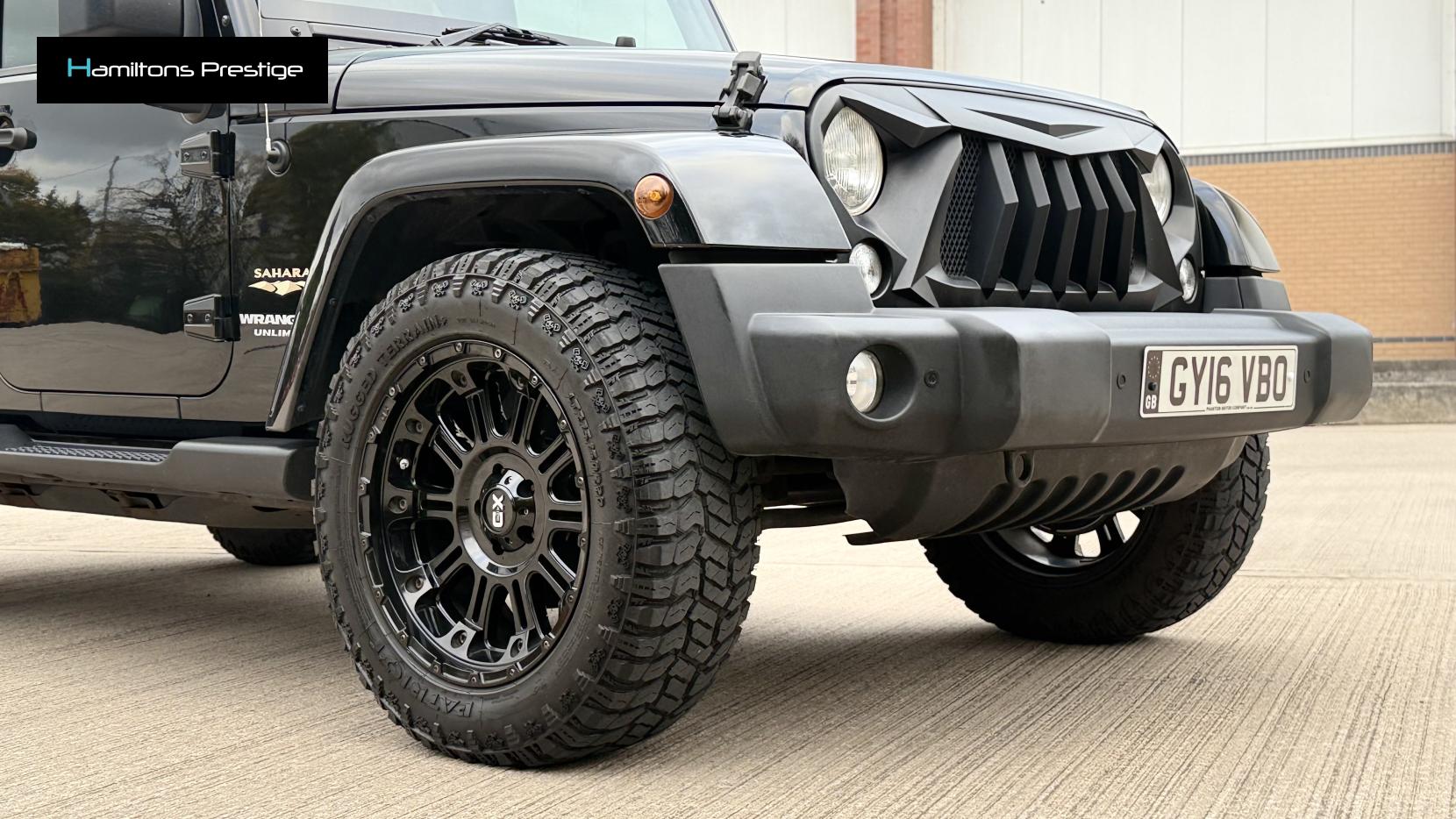 Jeep Wrangler 2.8 CRD Sahara SUV 4dr Diesel Auto 4WD Euro 5 (197 bhp)