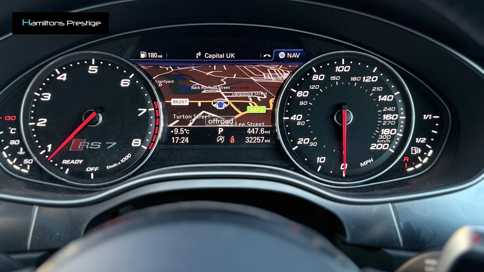 Audi RS7 4.0 TFSI V8 Performance Sportback 5dr Petrol Tiptronic quattro Euro 6 (s/s) (605 ps)