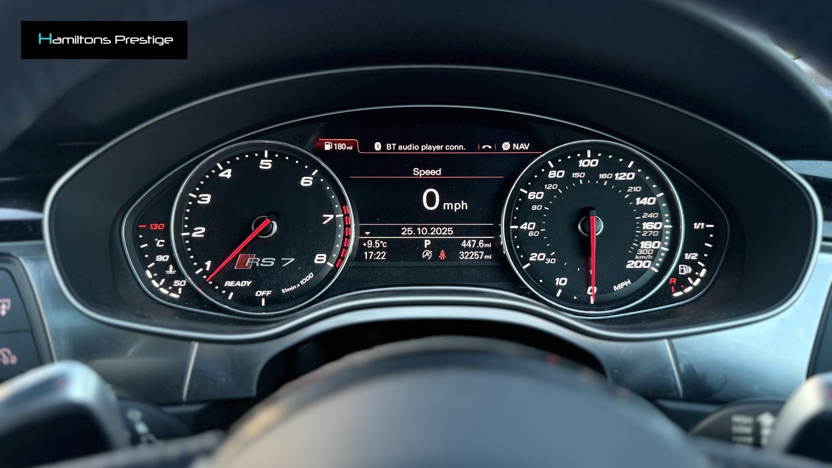 Audi RS7 4.0 TFSI V8 Performance Sportback 5dr Petrol Tiptronic quattro Euro 6 (s/s) (605 ps)