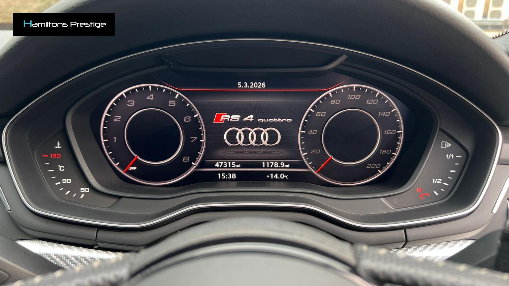 Audi RS4 Avant 2.9 TFSI V6 Estate 5dr Petrol Tiptronic quattro Euro 6 (s/s) (450 ps)