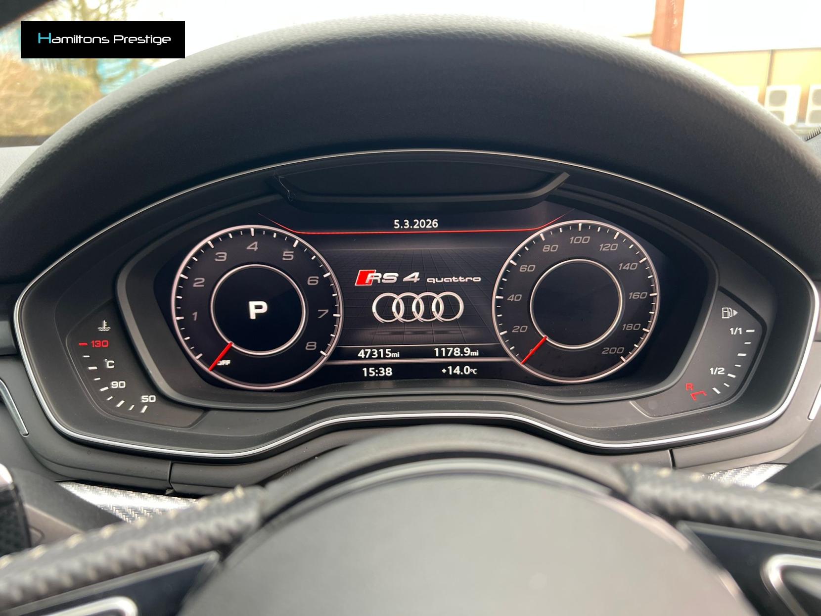 Audi RS4 Avant 2.9 TFSI V6 Estate 5dr Petrol Tiptronic quattro Euro 6 (s/s) (450 ps)