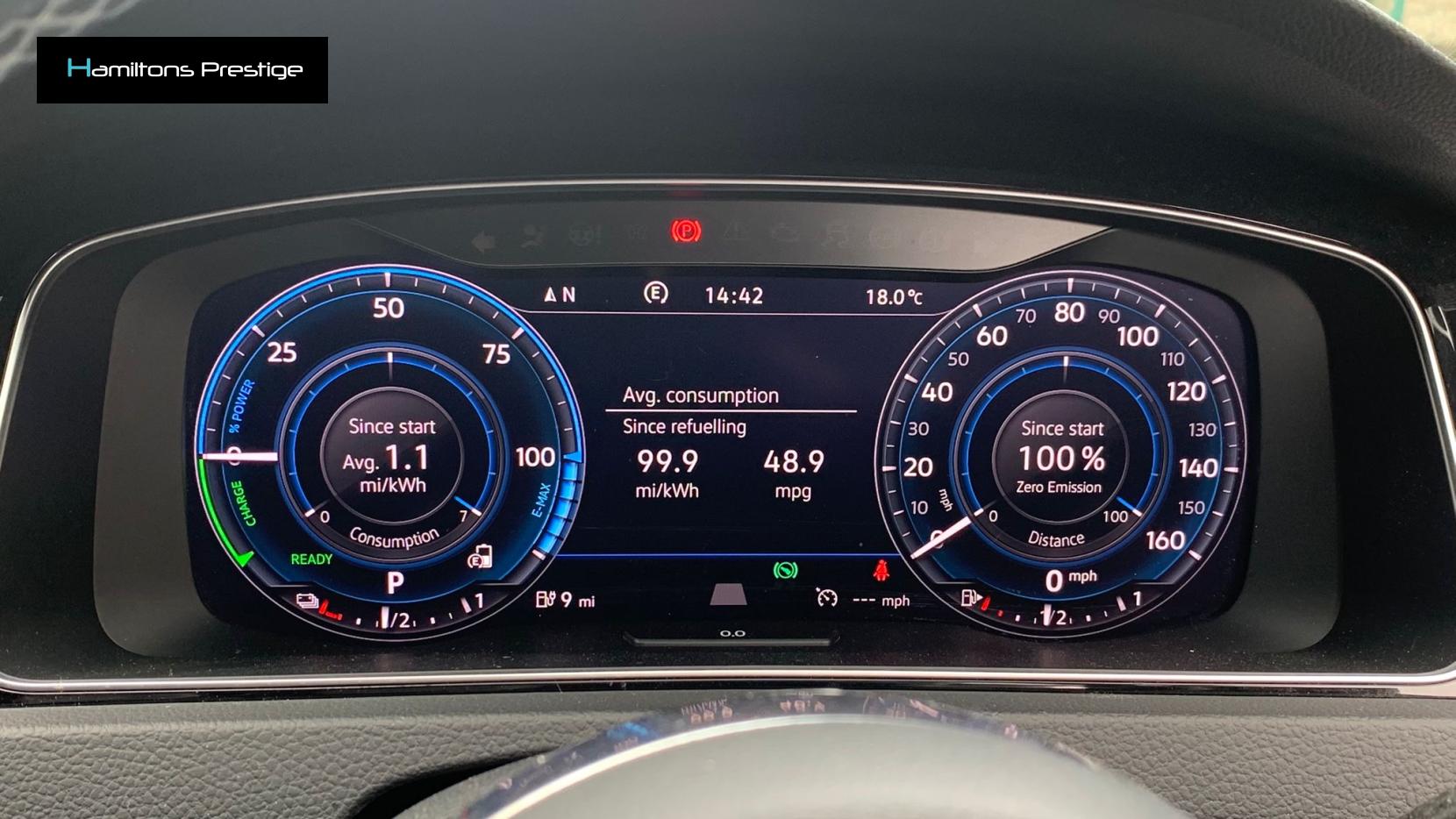 Volkswagen Golf 1.4 TSI 8.7kWh GTE Advance Hatchback 5dr Petrol Plug-in Hybrid DSG Euro 6 (s/s) (204 ps)