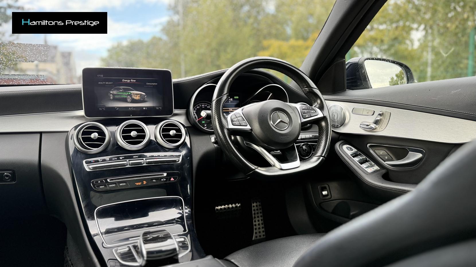 Mercedes-Benz C Class 2.1 C300h BlueTEC AMG Line Saloon 4dr Diesel Hybrid G-Tronic+ Euro 6 (s/s) (231 ps)