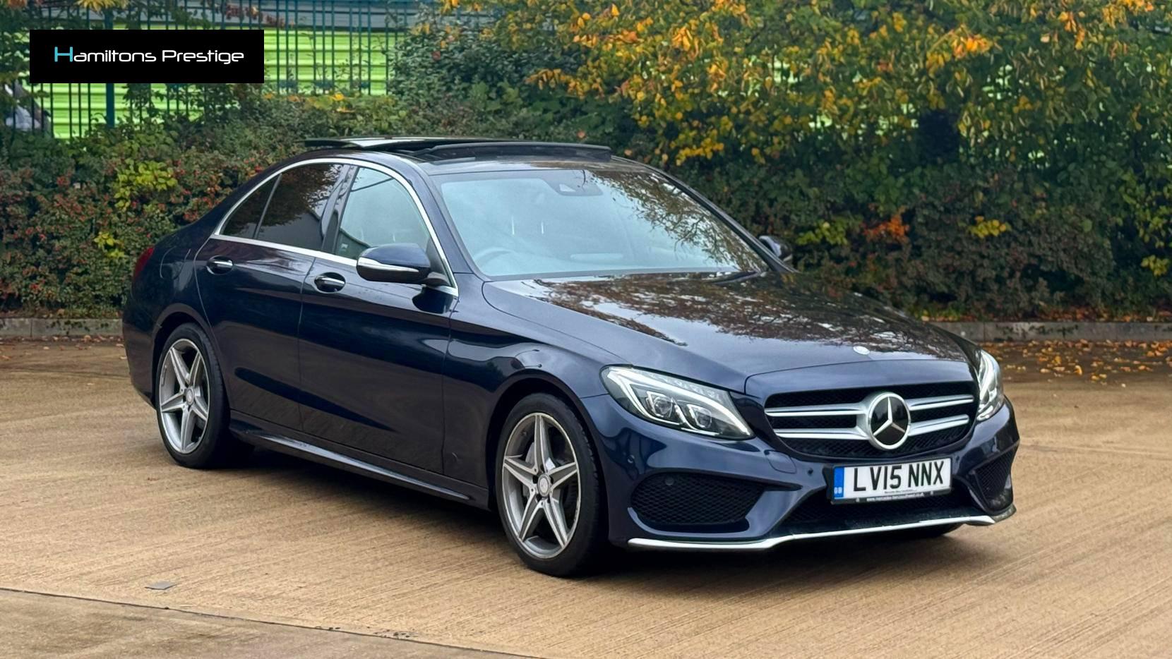Mercedes-Benz C Class 2.1 C300h BlueTEC AMG Line Saloon 4dr Diesel Hybrid G-Tronic+ Euro 6 (s/s) (231 ps)