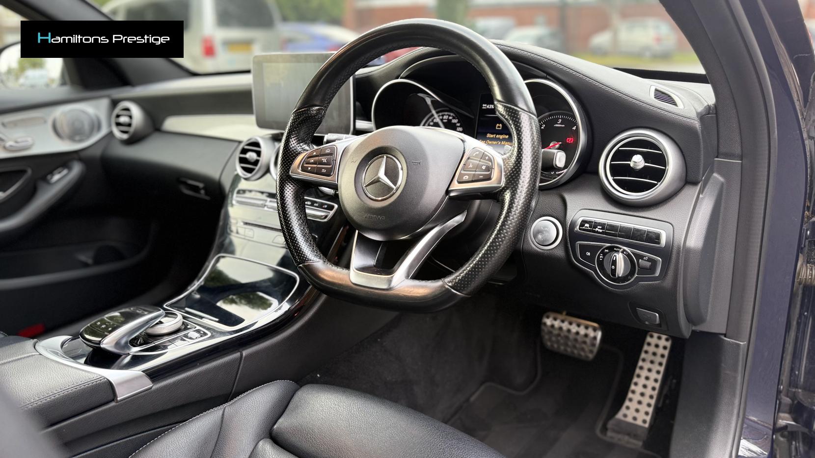 Mercedes-Benz C Class 2.1 C300h BlueTEC AMG Line Saloon 4dr Diesel Hybrid G-Tronic+ Euro 6 (s/s) (231 ps)