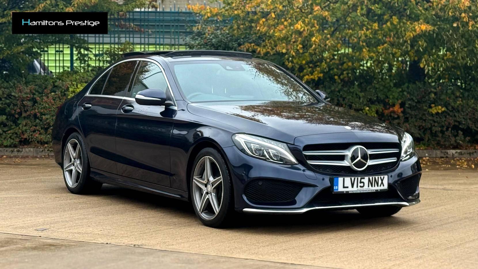 Mercedes-Benz C Class 2.1 C300h BlueTEC AMG Line Saloon 4dr Diesel Hybrid G-Tronic+ Euro 6 (s/s) (231 ps)