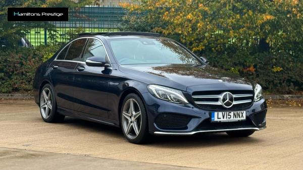 Mercedes-Benz C Class 2.1 C300h BlueTEC AMG Line Saloon 4dr Diesel Hybrid G-Tronic+ Euro 6 (s/s) (231 ps)