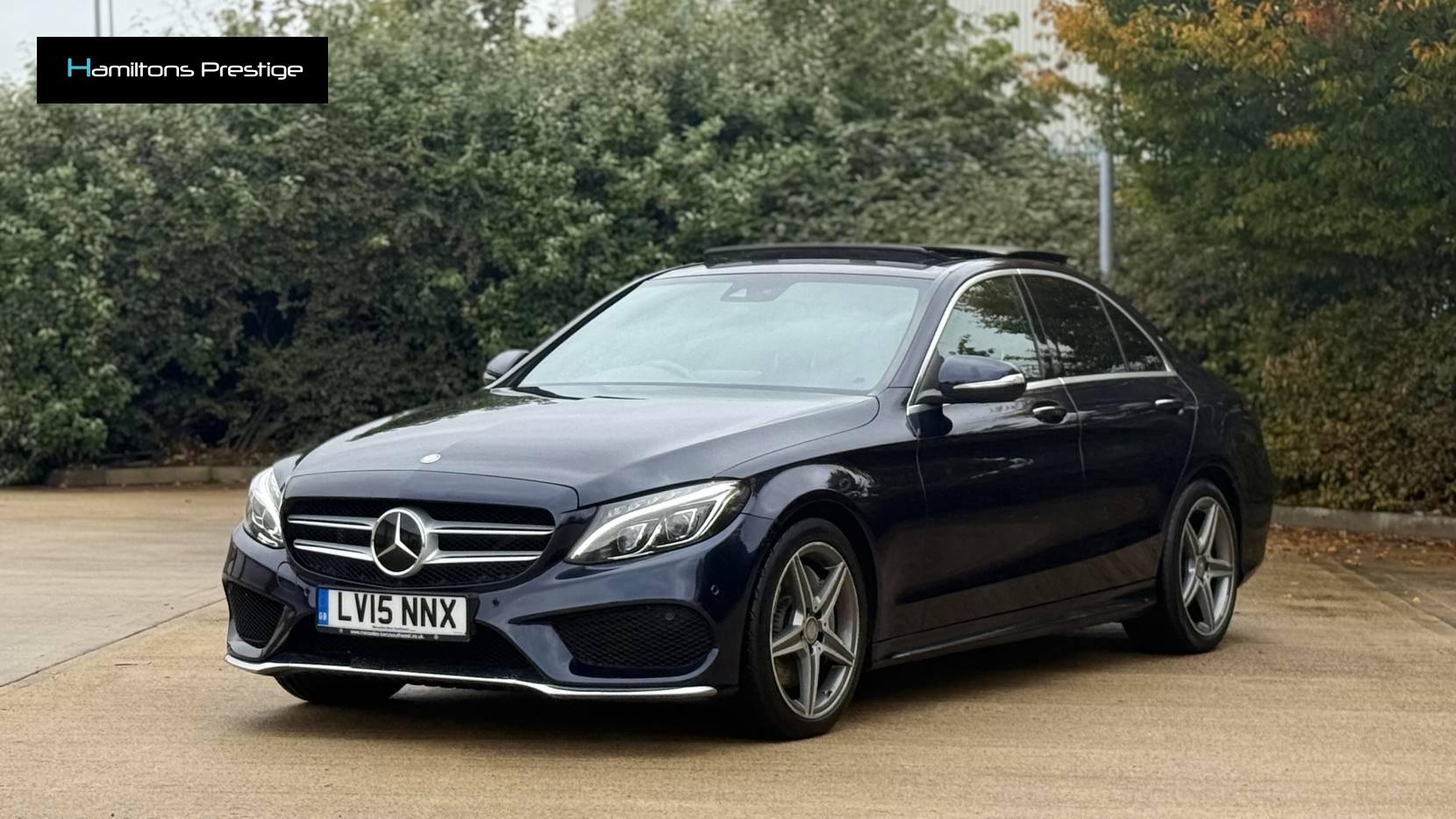 Mercedes-Benz C Class 2.1 C300h BlueTEC AMG Line Saloon 4dr Diesel Hybrid G-Tronic+ Euro 6 (s/s) (231 ps)