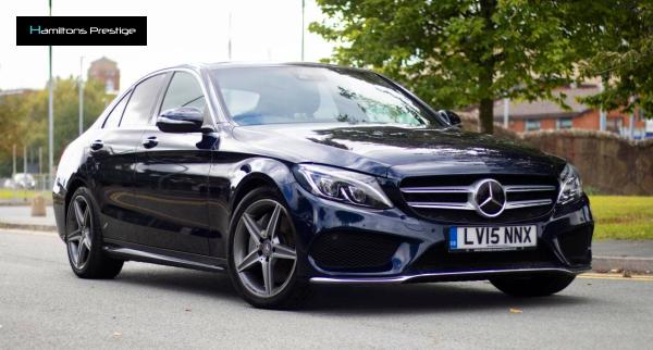 Mercedes-Benz C Class 2.1 C300h BlueTEC AMG Line Saloon 4dr Diesel Hybrid G-Tronic+ Euro 6 (s/s) (231 ps)