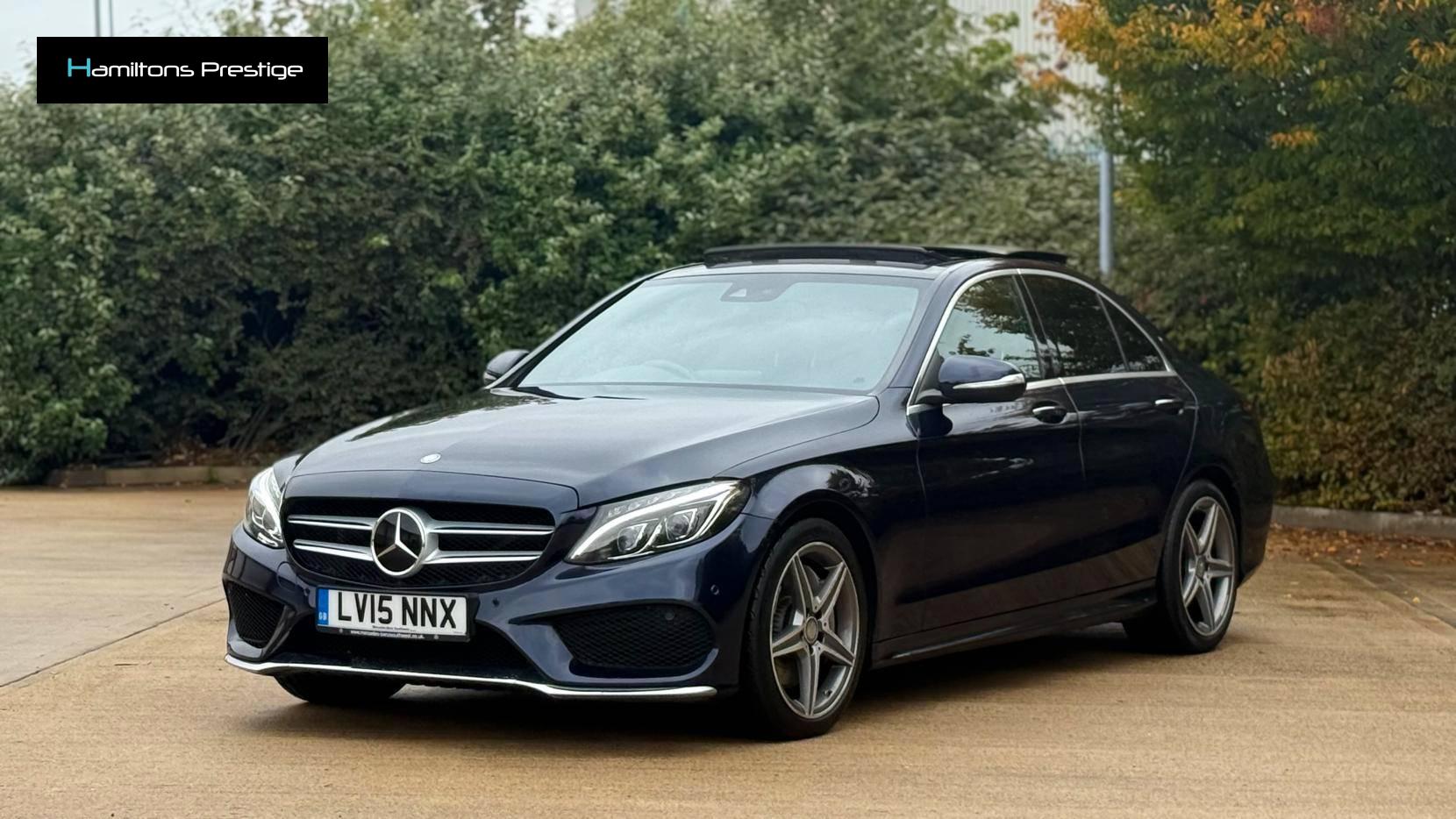 Mercedes-Benz C Class 2.1 C300h BlueTEC AMG Line Saloon 4dr Diesel Hybrid G-Tronic+ Euro 6 (s/s) (231 ps)