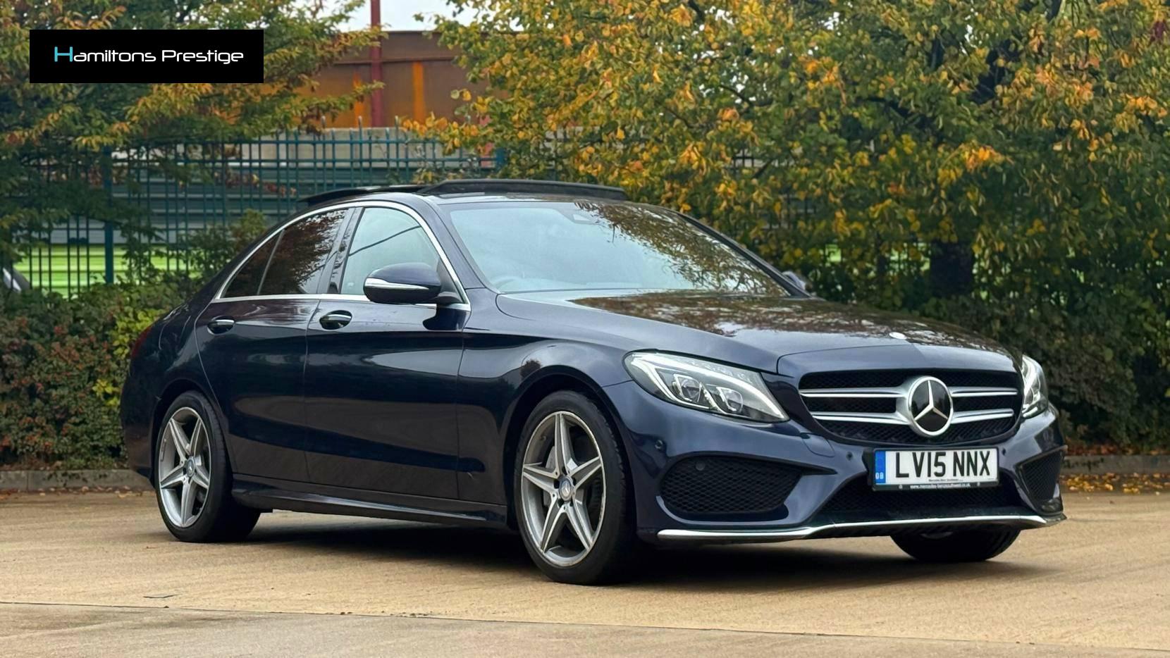 Mercedes-Benz C Class 2.1 C300h BlueTEC AMG Line Saloon 4dr Diesel Hybrid G-Tronic+ Euro 6 (s/s) (231 ps)