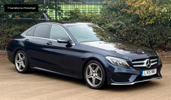 Mercedes-Benz C Class 2.1 C300h BlueTEC AMG Line Saloon 4dr Diesel Hybrid G-Tronic+ Euro 6 (s/s) (231 ps)